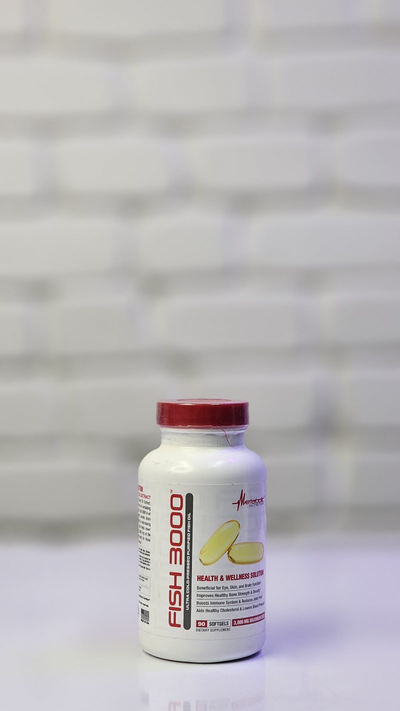 روغن ماهی فیش 3000 متابولیک Metabolic Fish 3000