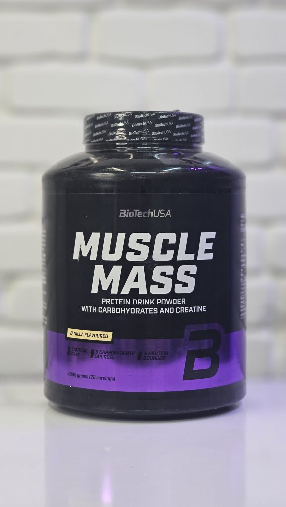 گینر ماسل مس 4000 گرمی بایوتک BioTech Muscle mass