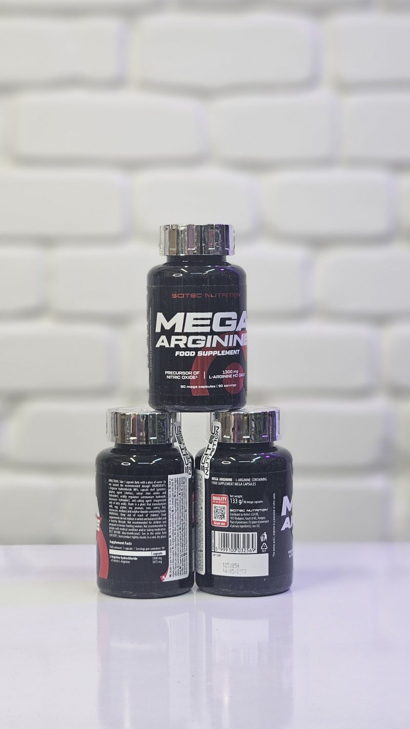 مگا آرژینین نوتریشن 90 کپسول | Scitec Nutrition Mega Arginine