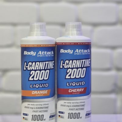 ال کارنیتین 2000 مایع بادی اتک یک لیتری BODY ATTACK L-CARNITINE LIQUID 2000