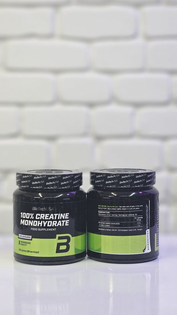 کراتین مونوهیدرات بایوتک 300 گرم 100% BIOTECH Creatine Monohydrate