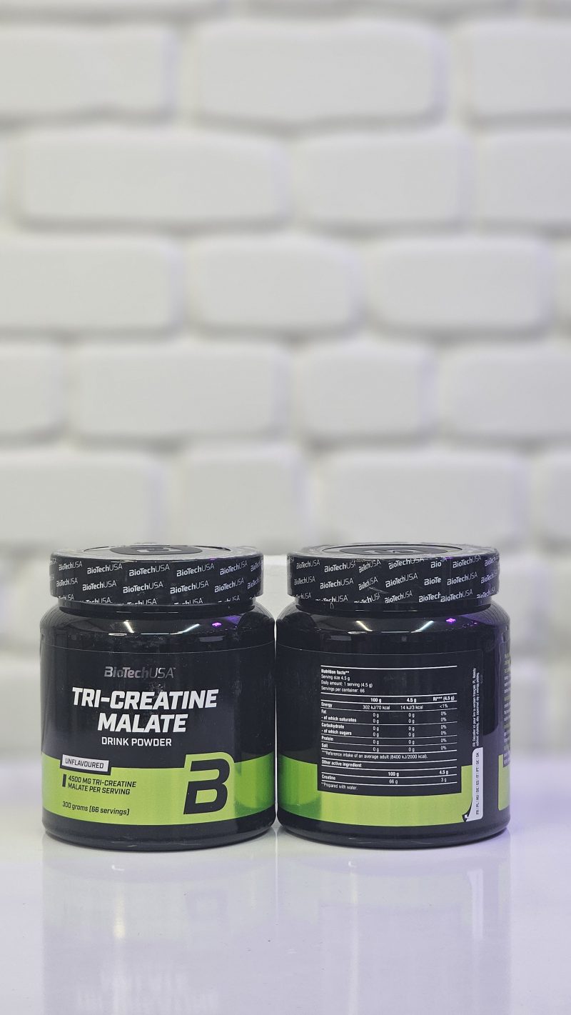 مکمل تری کراتین مالات 300 گرمی | BioTech USA Tri-Creatine Malate