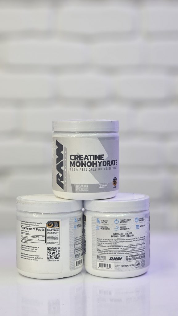 کراتین مونوهیدرات راو ناتریشن | RAW NUTRITION CREATINE MONOHYDRATE