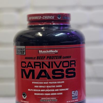 مس گینر بیف کارنیور ماسل مدز | MuscleMeds Carnivor Mass 6lbs