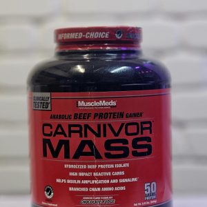 مس گینر بیف کارنیور ماسل مدز | MuscleMeds Carnivor Mass 6lbs