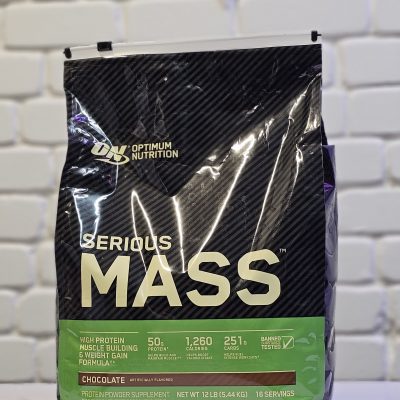 گینر سریوس مس اپتیموم نوتریشن 5.44 کیلوگرم | OPTIMUM NUTRITION SERIOUS MASS 12lb