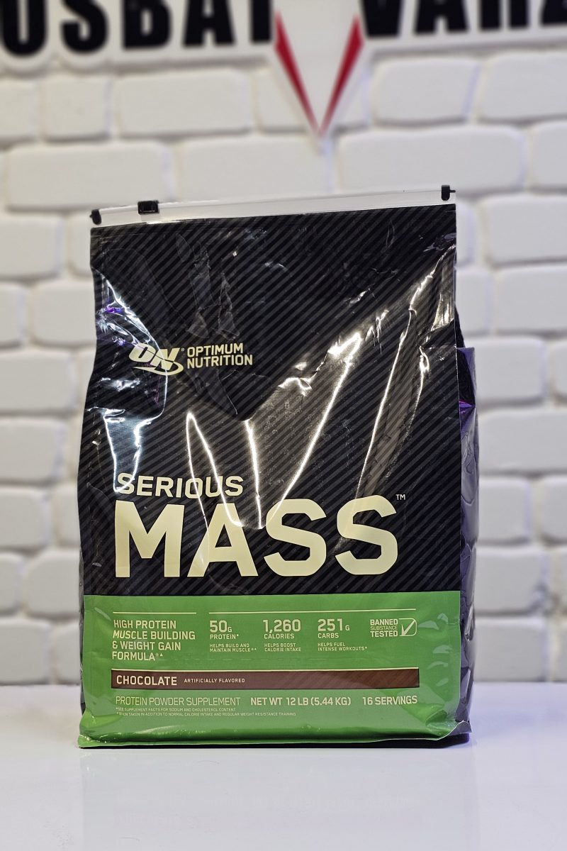 گینر سریوس مس اپتیموم نوتریشن 5.44 کیلوگرم | OPTIMUM NUTRITION SERIOUS MASS 12lb