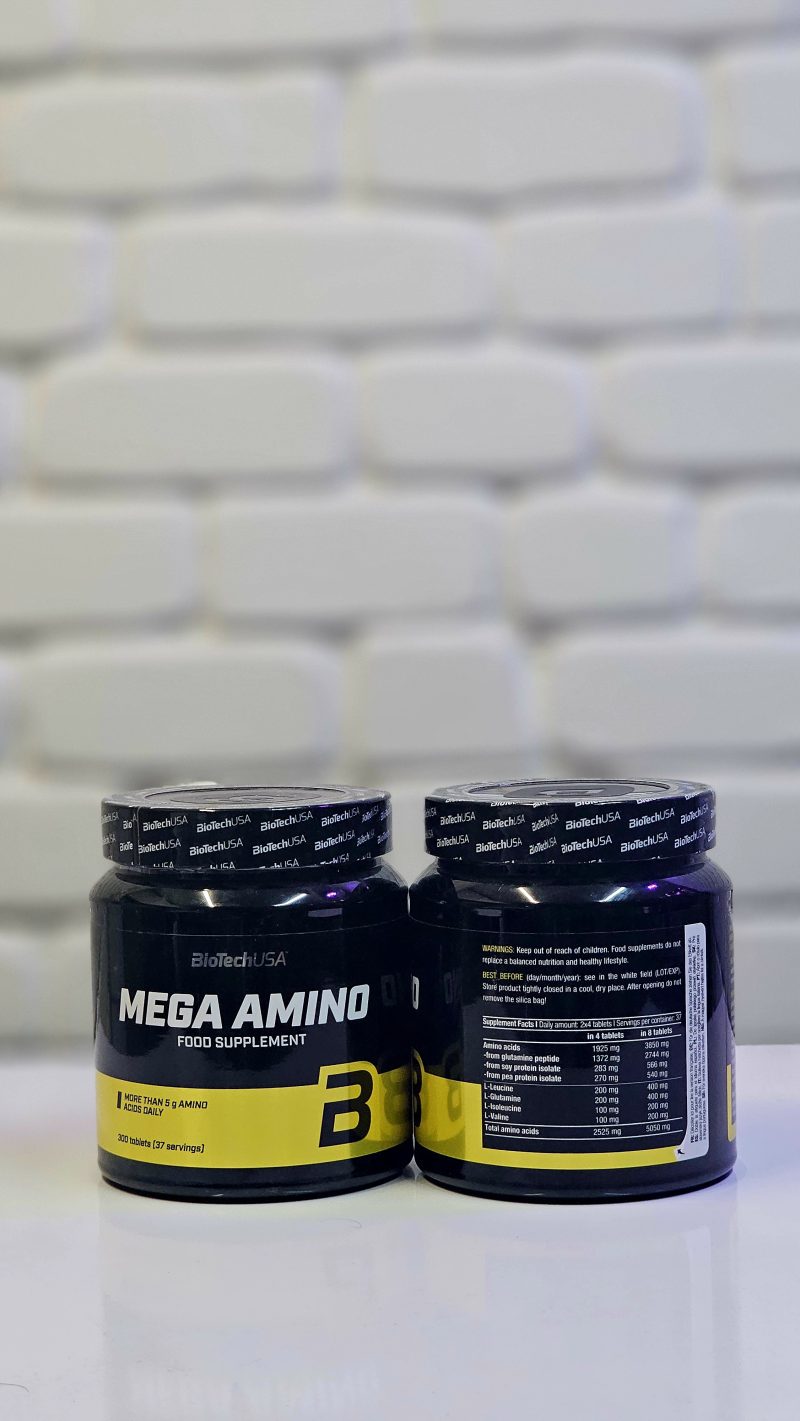 مگا آمینو بایوتک 37 سروینگ 300 عددی Biotech Mega Amino